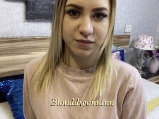 Blonddwomann