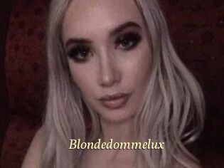 Blondedommelux
