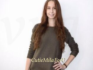 CutieMilaForU