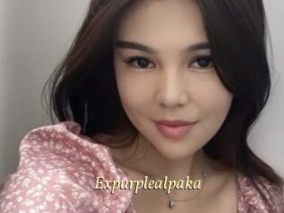 Expurplealpaka