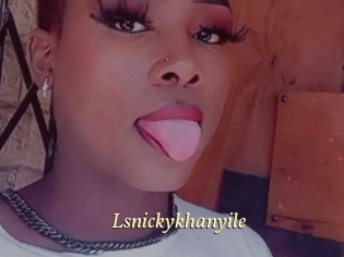 Lsnickykhanyile