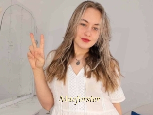 Maeforster