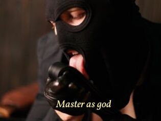 Master_as_god