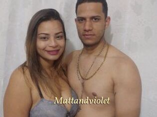 Mattandviolet