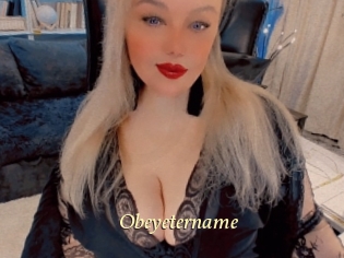 Obeyetername