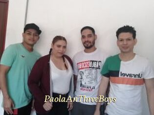 PaolaAnThreeBoys Vidéo porno gratuite