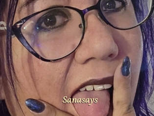 Sanasays