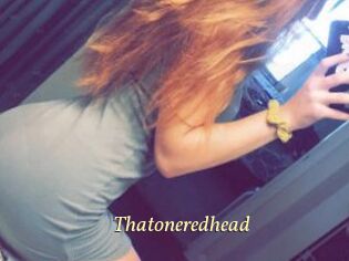 Thatoneredhead