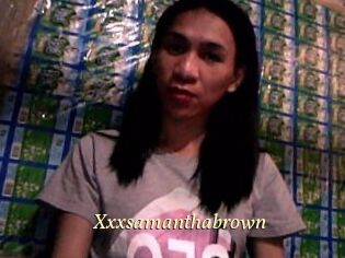 Xxxsamanthabrown